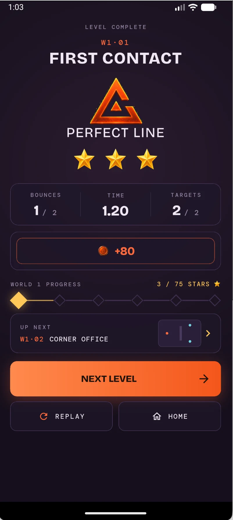 Ricochet screenshot